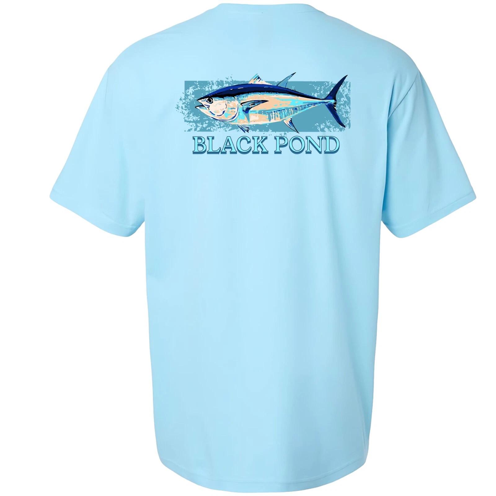 Black Pond Saltwater Series Men s T-shirt Offshore Tuna Fishing M