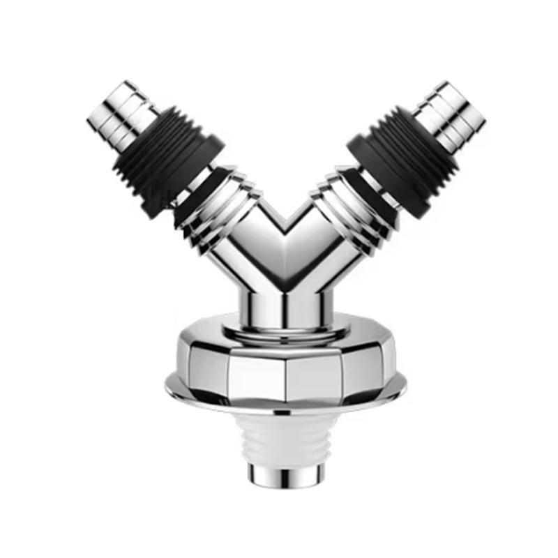 

Easy to Install Washing Machine Drain Hose Joint Versatile Washing Machine Drain Hose Fitting Drain Pipe Coupler ABS