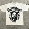 Harajuku Graficzne T-shirty z napisem Y2k Topy Męskie Damskie High Street Oversize T-shirt Pro Choice Streetwear Vintage Tee Odzież
