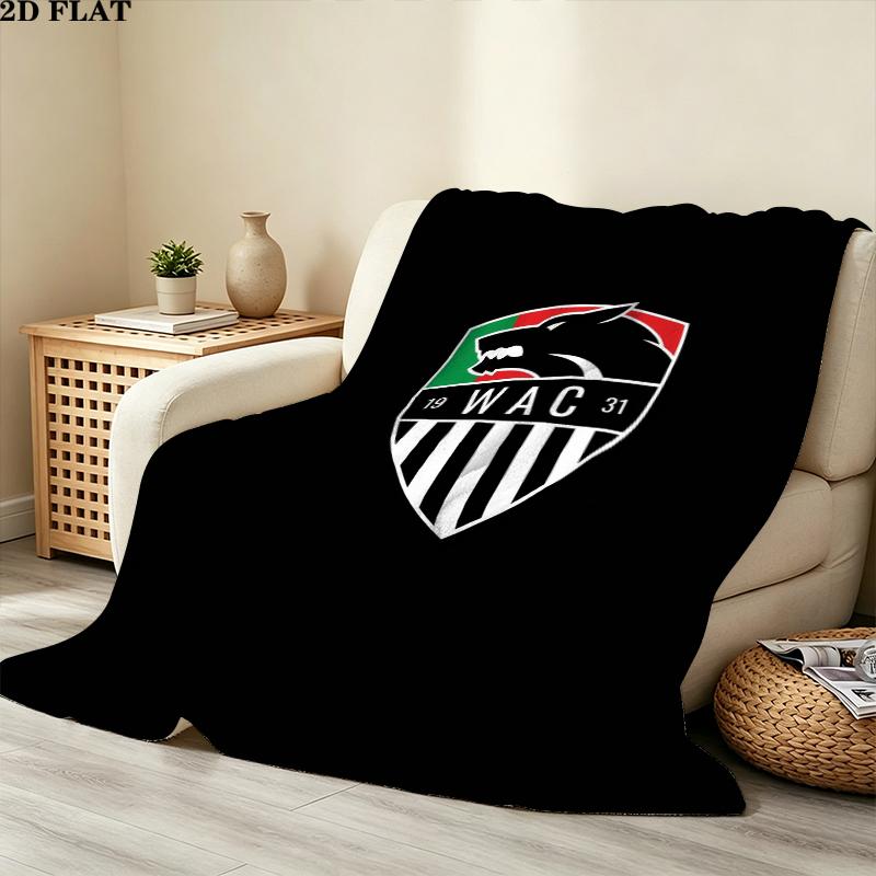 Wolfsberger Athletiksport Print Flannel Blanket, High Quality Comfortable for All Seasons, Home Decor, Warmth and Comfort, Perfect for Christmas Gifts