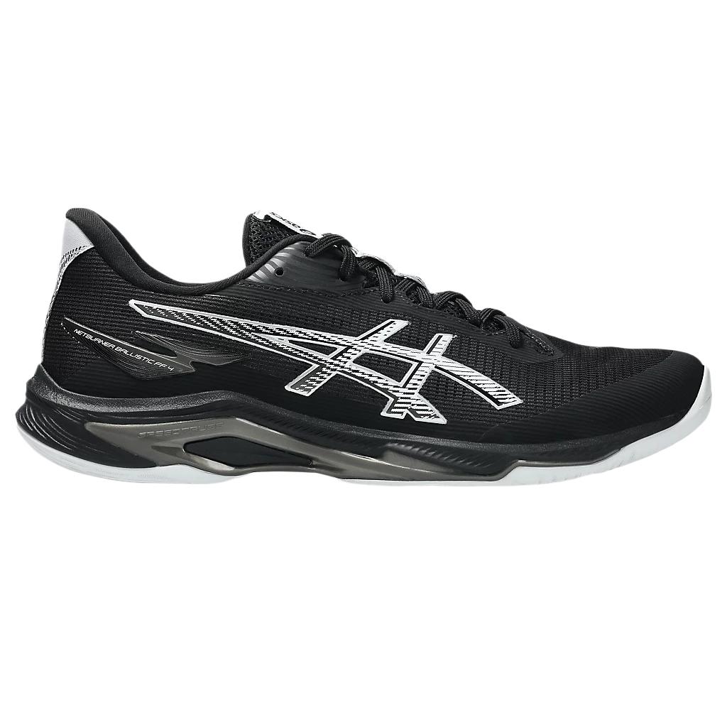New Asics NETBURNER BALLISTIC FF 4 Shock Absorbers Low Top Training Shoes Men's Black 1051A088-001