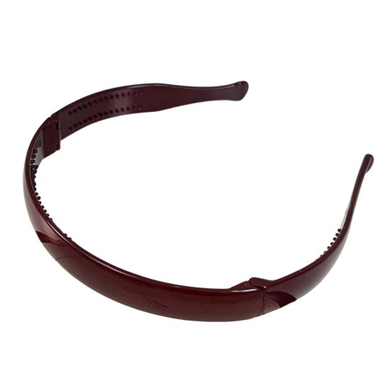 

Folding Headband Acrylic No Pressure Anti-Slip Tortoiseshell Pattern Retro Style Adjustable Hair Hoop Hair Accessory вино красного