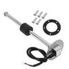 Waterproof IP67 52mm Fuel Level Gauge+Oil Level Sensor 200mm 0-190OHM Red LED Oil Tank Meter with Alarm Car RV Camper 12V24V