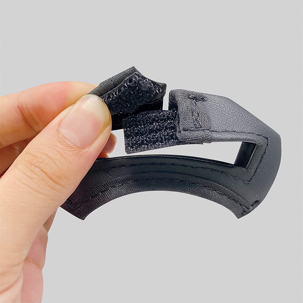 Tsuchiya Yac PF-360 Car Accessories Seat Belt Buckle Cover, Leather, Black, Fits Belts Within 2.0 Inches (52 Mm)