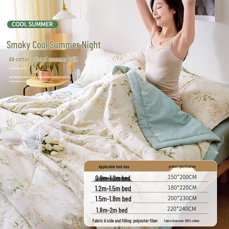 Nanjiren All-Cotton Antibacterial Summer Quilt