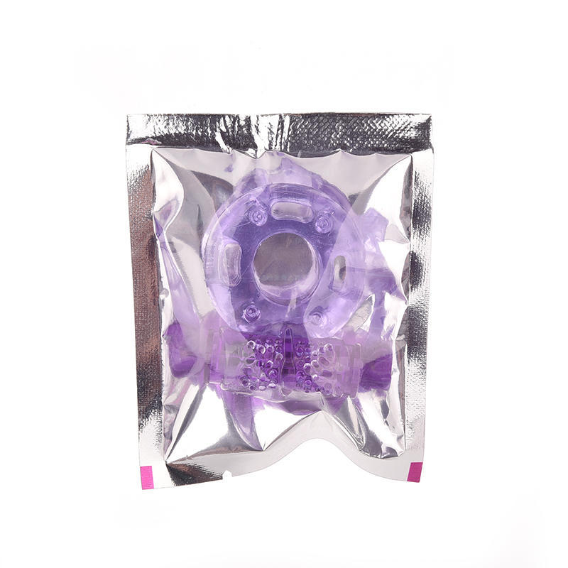 Vibrating Waterproof Vibrator Cock Ring With Clitoral Stimulator Clit And Penis