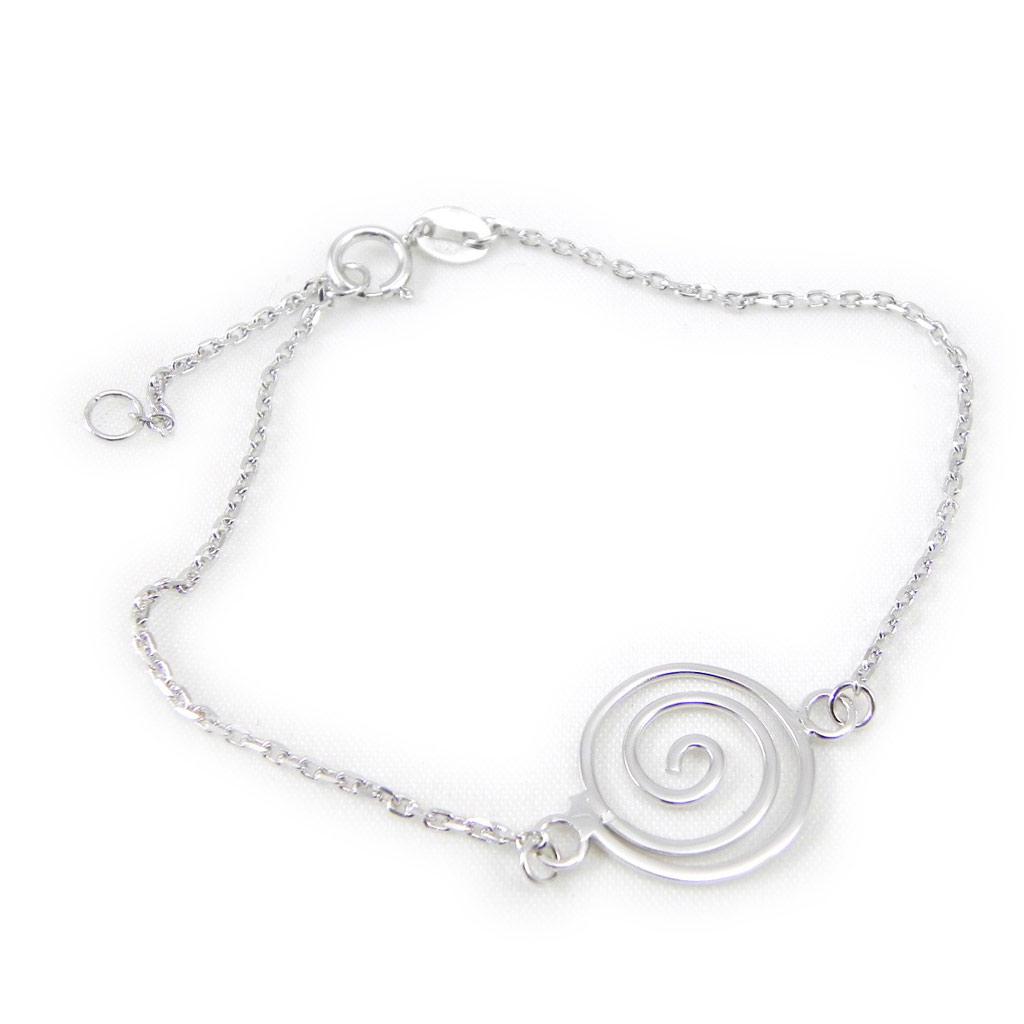 Les Trésors De Lily [G9050] - Silver Bracelet 'Choréographie' Silver (rhodium-plated) - 13 Mm