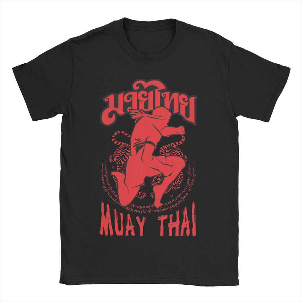 Men Womens TShirts The Art Of 8 Limbs Sak Yant Tiger Muay Thai  100 Cotton Tees Short Sleeve  T Shirts O Neck Tops Big Size