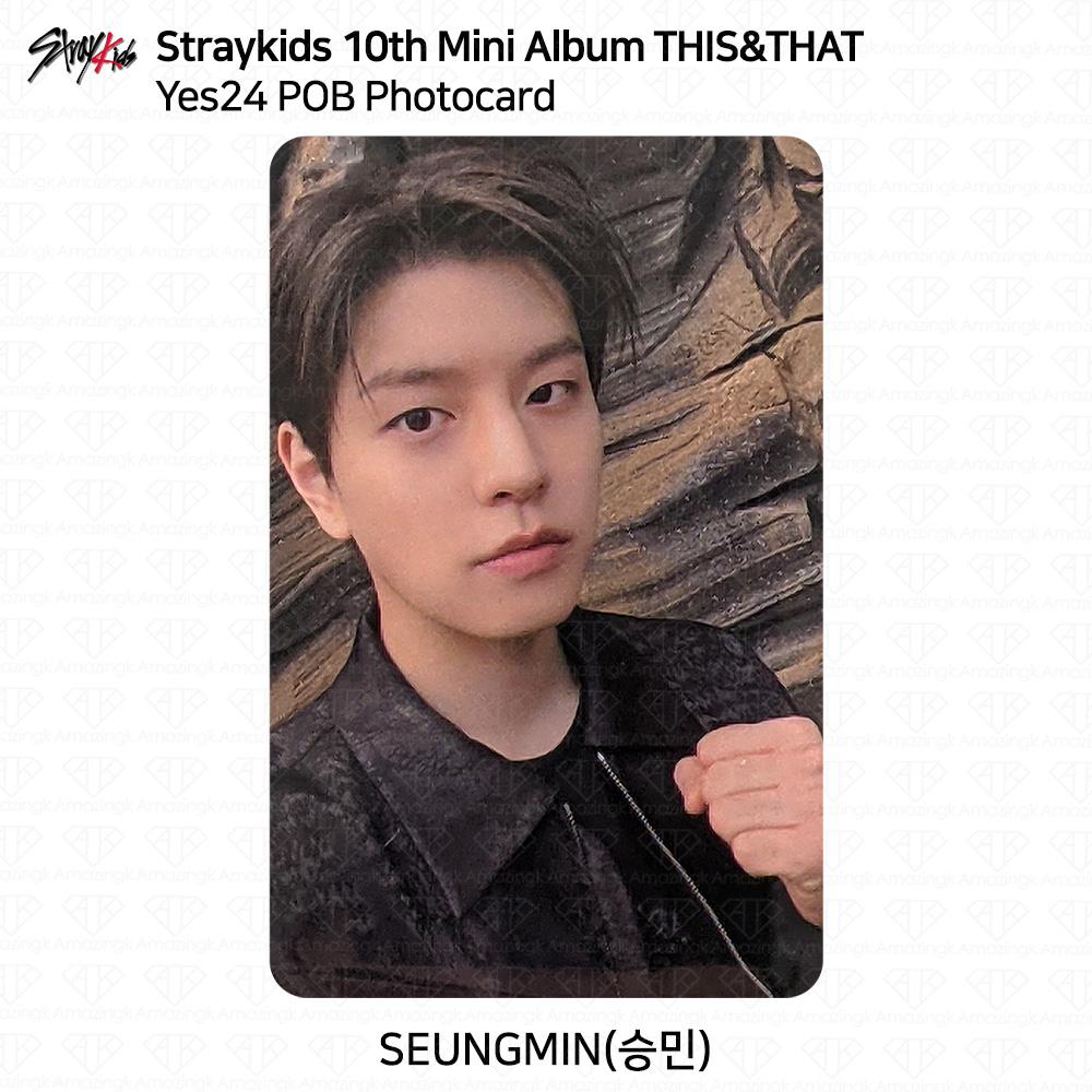 Stray Kids SKZ 10th Mini Album THIS & THAT Yes24 POB Photocard