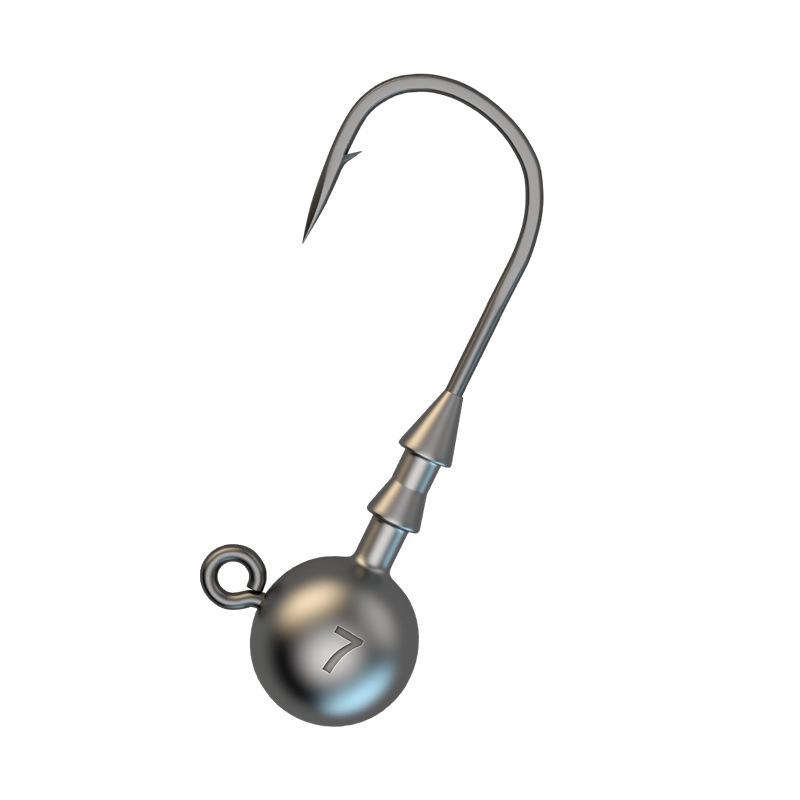Triangular Die-Cast Lead Head Hook: Anti-Snag Fish Hook for Soft Bait Lures