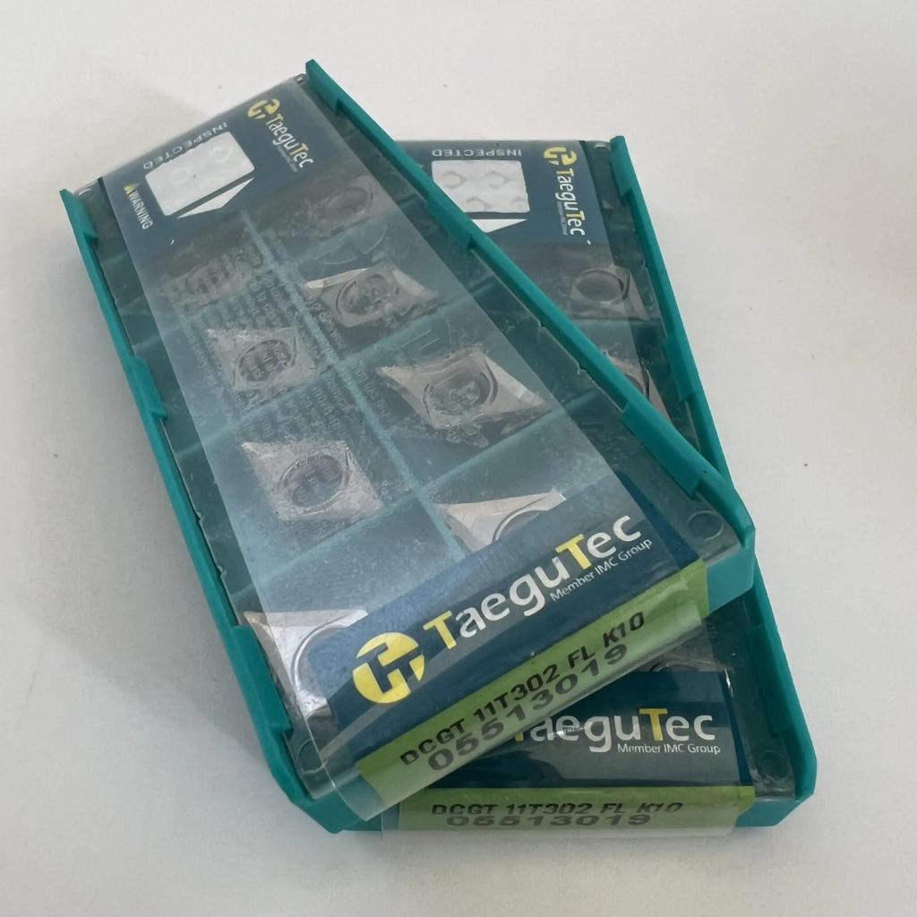 TaeguTec / DCGT11T302FL K10 /Original Genuine CNC Alloy Blade 10 PCS