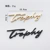 MG Trophy Abzeichen Aufkleber Personalisierte Auto Englische Logo Aufkleber Für MG 7 6 5 ZS MG4 EV ONE Cyberster HS MG3 EZS GT