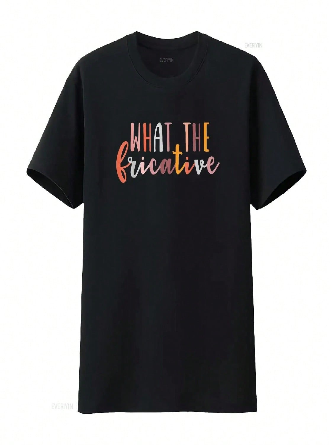 Pathologist Speech Language Therapy What The Fricative T Shirt Vintage Washed Soft Fashion Breathable Top For Everyday Wear S разноцветный