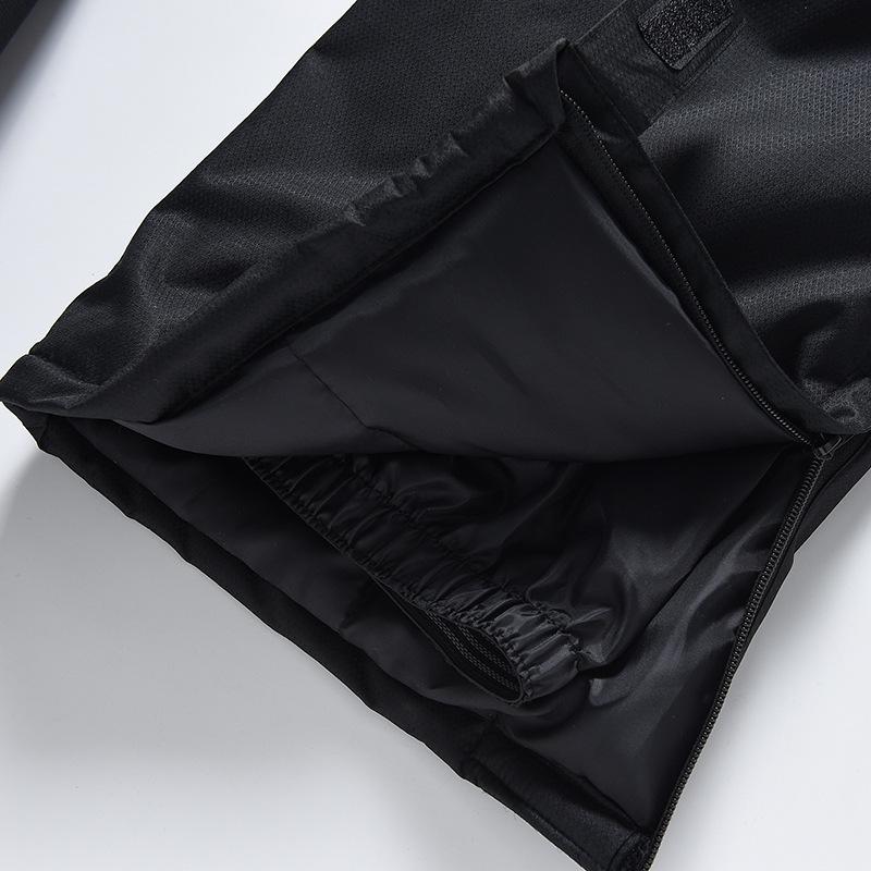 Pantaloni da Sci Antivento da Uomo con Bretelle Calde - Spessi Taglie Forti
