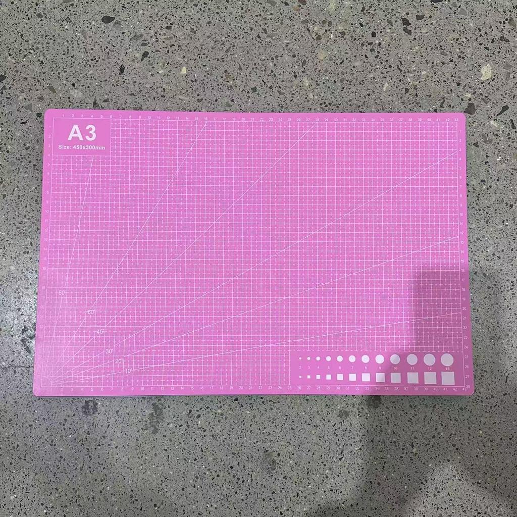 Umweltfreundliche A4 Schneidematte 2,3 mm - Handgefertigte Kunst- und Gravurplatte, verschiedene Stile verfügbar