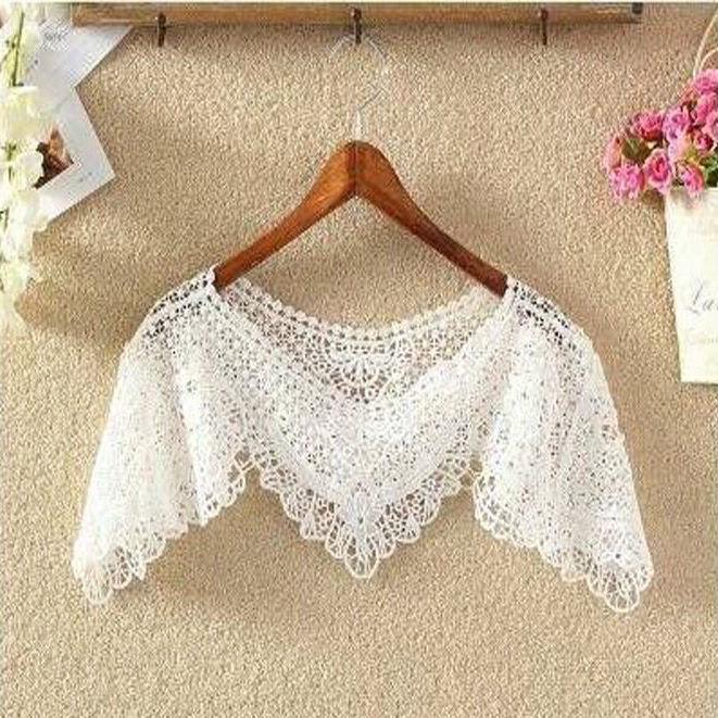 

Женский осенний пуловер из кружевного трикотажа: Свободный, легкий вязаный крючком накидка для платьев-комбинаций XXL (131-150 lbs)