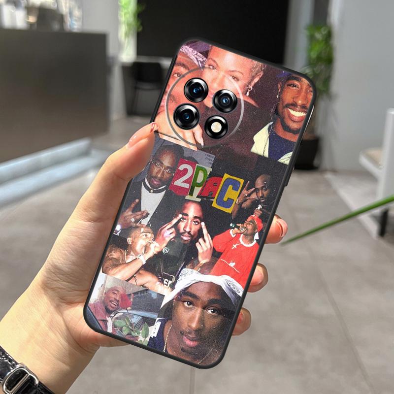 Rapper 2pac Singer Tupac Case For OnePlus Nord CE 5 2 3 4 Lite N20 N30 OnePlus 15 R 10T 12R 13R 13 12 11 10 Pro Cover