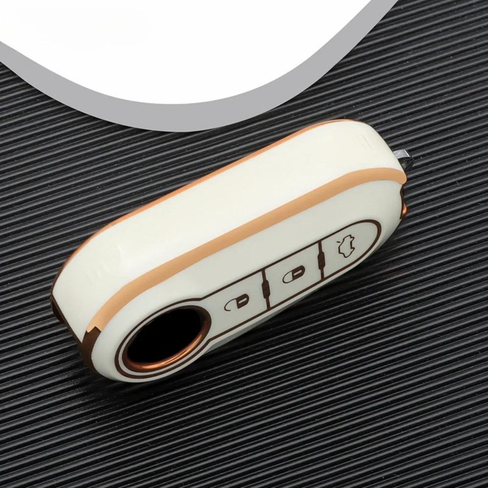TPU Auto Klappschlüssel Hülle Abdeckung Schale Fob für FIAT 500 Ducato Panda Punto 500L Lancia Musa für Citroen Jumper für Peugeot Boxer