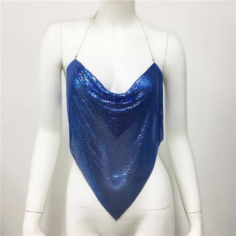 Metallic Leopard Print Crop Top With Sequins For Streetwear Women Fall Edition