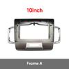 10 Inch Car DVD Fascia Multimedia 2008-2016 for HONDA FIT MPV FREED MP3 MP5 Video Audio Stereo Panel Frame Cables Harnes