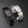 Szybkozapięcie Do Casio G-SHOCK GST-B200 Stal nierdzewna Pasek do zegarka Metalowa klamra składana Męska bransoleta 24x16mm Wypukłe mocowanie