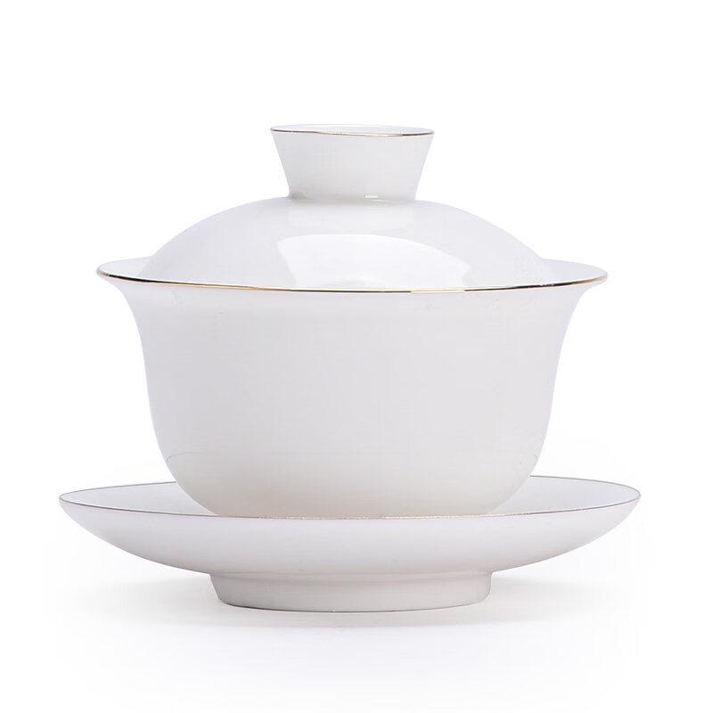 Dehua White Porcelain Gaiwan Tea Cup