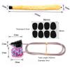 Saxophone Cleaning Kit Neck Saver Saxofono Maintain Care Tool with Double Ended Brush Long Cleaning