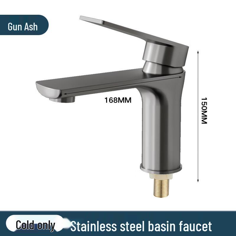 Yuzhuxun Stainless Steel Wall-Mounted Faucet