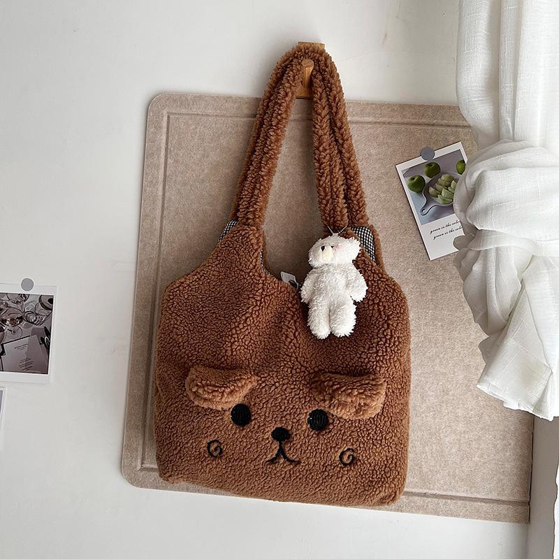 2025 новый осенний новый персонализированный нишевый дизайн простой тренд большая вместимость повседневная наплечная сумка-тоут