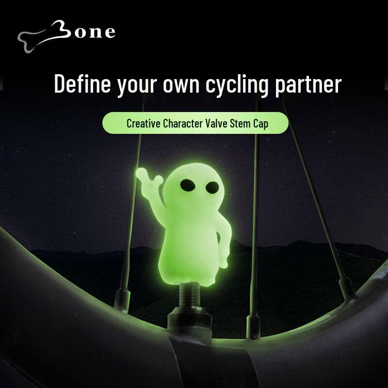 

Bone Luminous Valve Caps & Bike Accessory Sets
