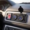 Car Switch Panel with USB 12V Switch Panel with Voltmeter Pre-Wired for Hobbyists