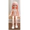 30cm Multi Contact Lenses Bjd Doll Toy Straight Curly Hair Articular Mobility
