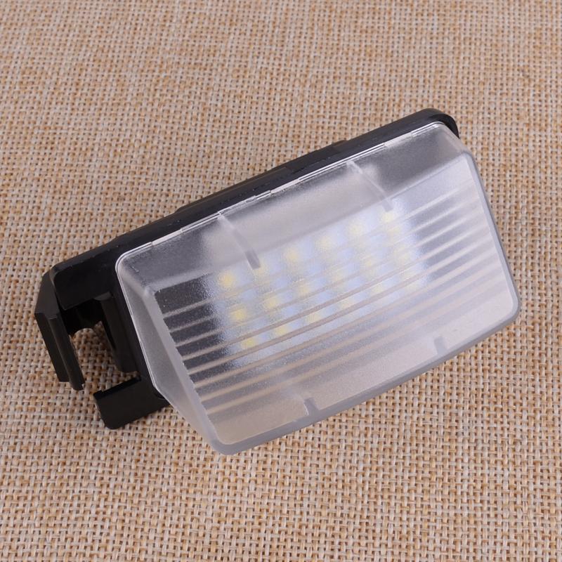 2PCS Number License Plate LED Light Lamp Fit for Nissan 350Z 370Z GTR Infiniti G35 G37 G25
