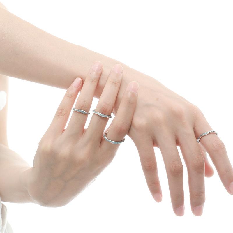 Copper Shape Irregular Geometric Ring Women Fashion Accessory Gift Decoration