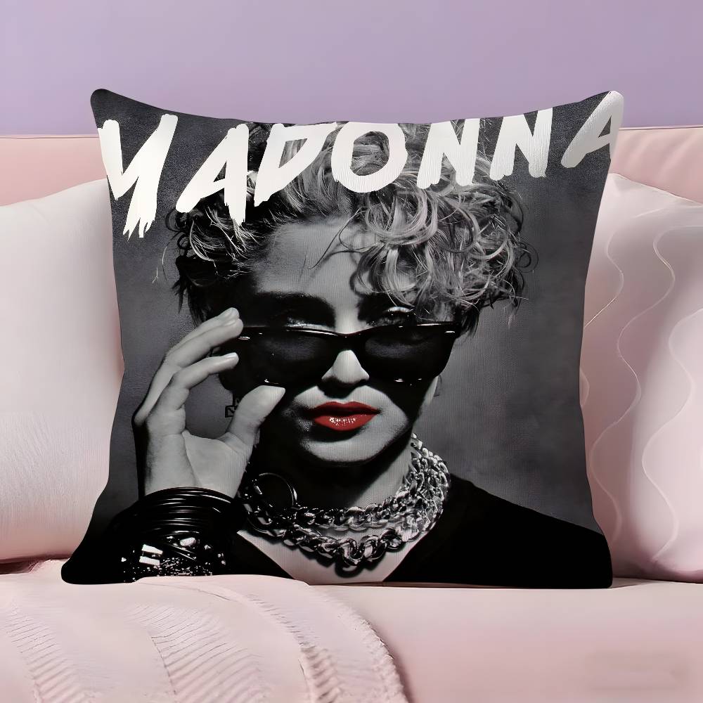 Singer MMadonna Like aVirgin Pillow Case Ultra Soft Skin Friendly Fabric Cloud Like Comfort  Concealed Zipper