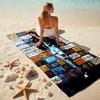 Amerikanische Musik Rock Michael Joseph Jackson Strandtuch Outdoor Camping Urlaub Schwimmen Strandtuch Outdoor Saugfähiges Badetuch Y8