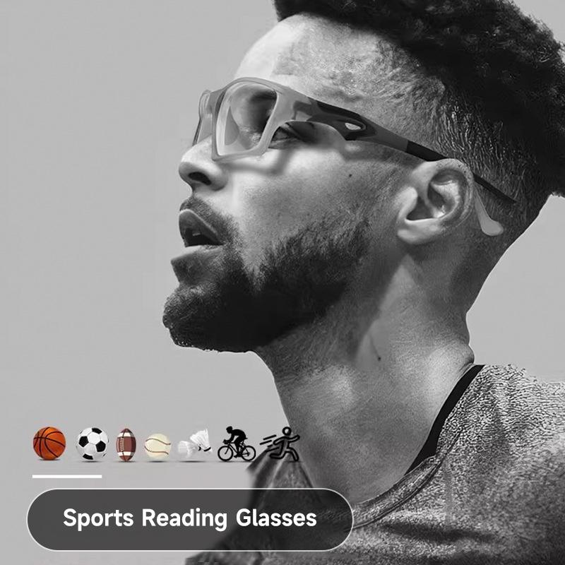 Anti-Blue Light Bifocal Reading Glasses Men Sports Photochromic Readers High Quality Multifunctional Eyeglasses