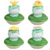 Frog Water Spray Toy for Kids Outdoor Water Play Pump with 4