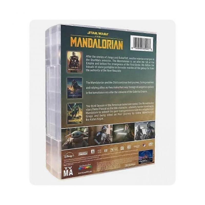 Nowe Pudełko The Mandalorian Sezon 1-3 DVD 7 Płyt Wersja Angielska