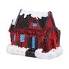 Magical LED Snow Village House Scene Collectible Christmas Ornament