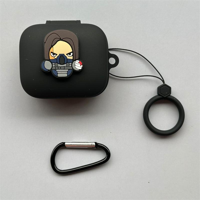 Applicable to real me Realme Buds Air8 wireless bluetooth headset case 1pro three-dimensional cartoon soft case