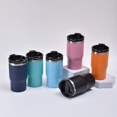 14Oz Cold Tank 304 Stainless Steel Color Sprayed Car Cup Creative Cola Cup Outdoor Water Cup