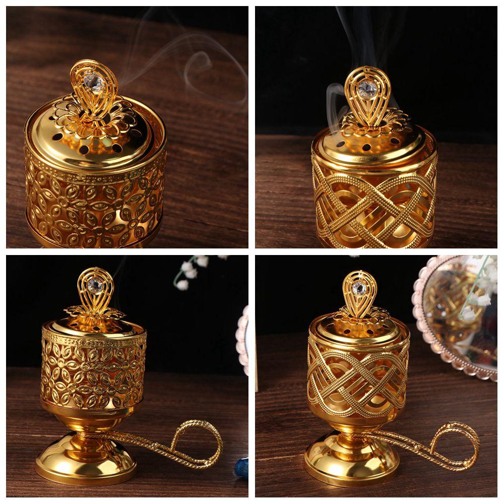 Decorative Middle Eastern Arabic Incense Stove Traditional Metal Incense Stove  Hotel