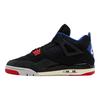 Air Jordan 4 Retro TD Rare Air Baby Sneakers Black Fire-Red Deep-Royal-Blue IB4387-003