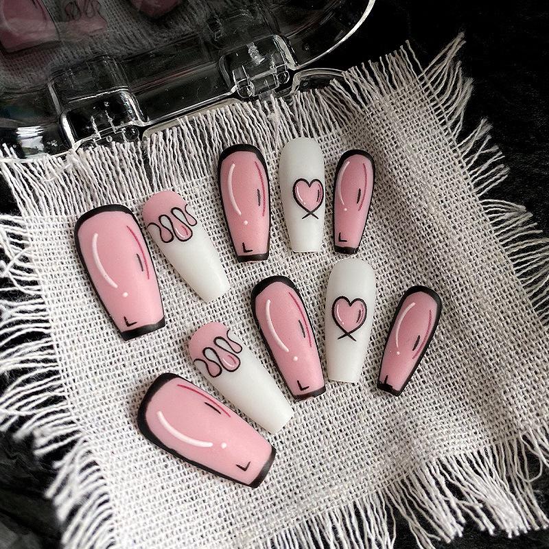 

Exquisite Handmade Anime-Style Nail Art Stickers: 2026 High-End Manga-Inspired Wearable Pieces Anime Style XS