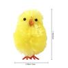 Easter Chick Ornament Yellow Cotton Ball Chicken Fluffy Chick Decoration for Home Office Easter Party Easter Basket Filler