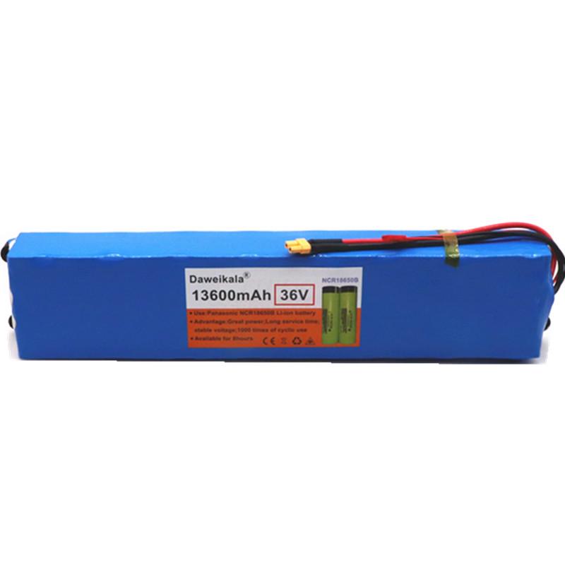 High Power 36V Battery 10S3P 13.6Ah 18650 Battery Pack 500W 36V 13600mAh for Ebike Electric Bicycle with BMS
