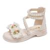 Summer 2025 Girls' Open-Toe Princess Sandals for Students