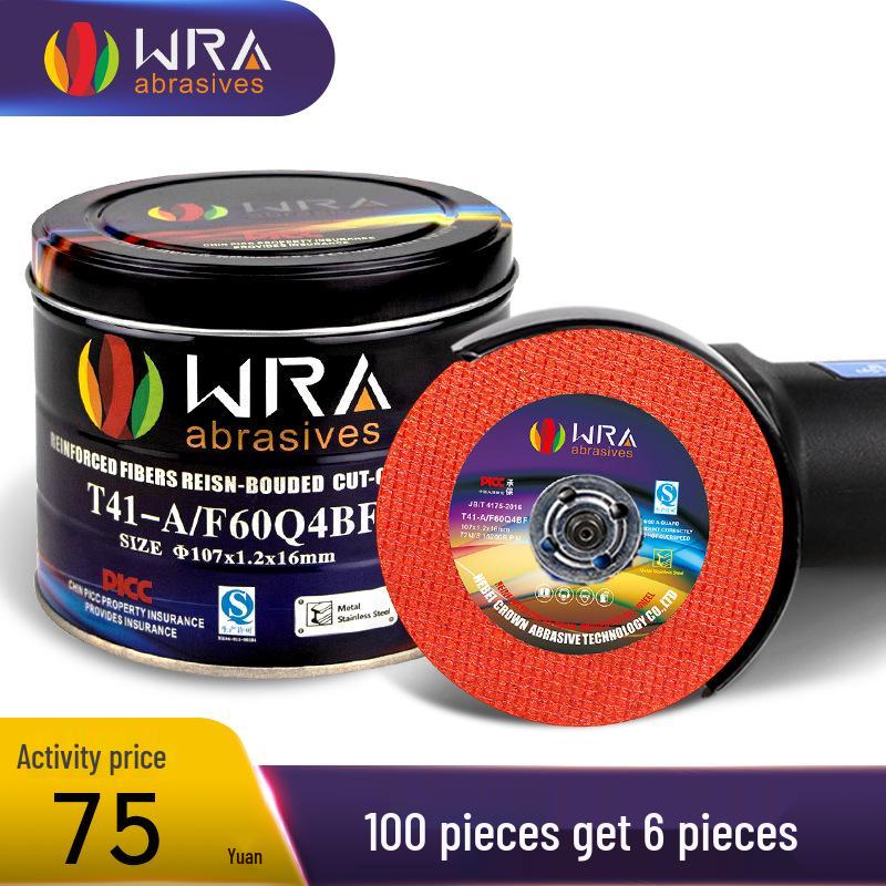 Ultra-Thin Stainless Steel Cutting Disc for Angle Grinder - 100mm Grinding & Polishing Wheel Saw Blade