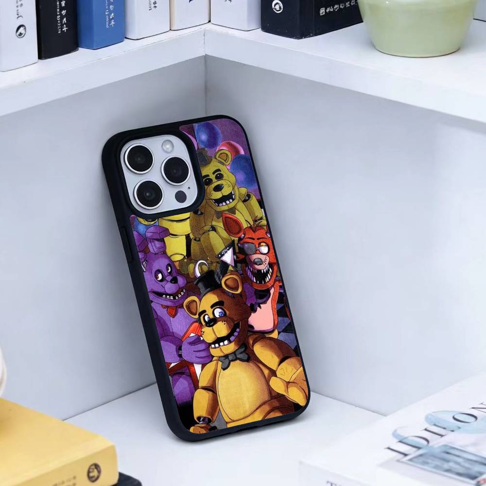 Five Nights at Freddy's Phone Case For iPhone 14,16,15,13,17,12,Plus,Pro,Max Magnetic For Magsafe Frosted Cover